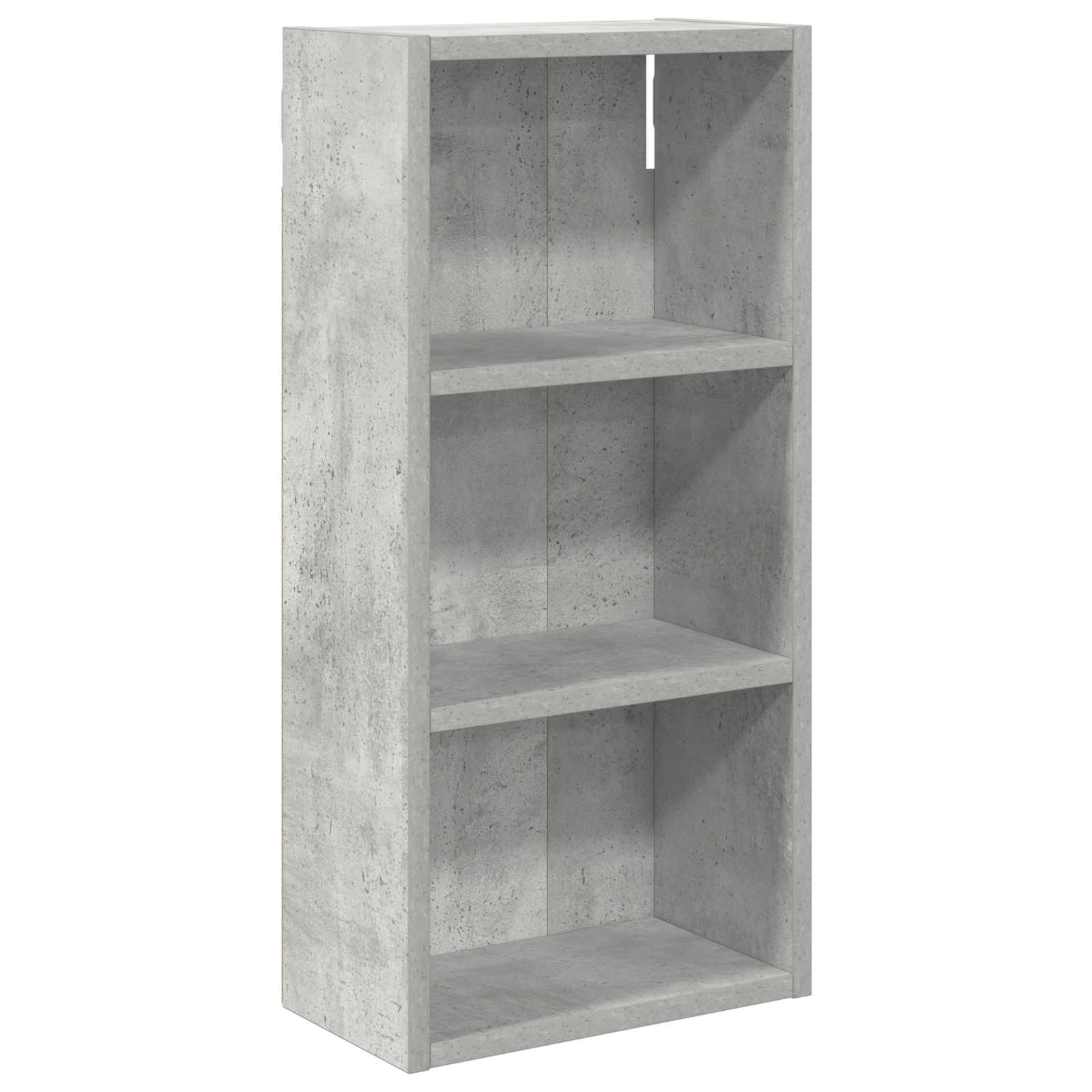 Badezimmer-Wandschrank mit Regal Betongrau 30 x 16 x 62,5 cm