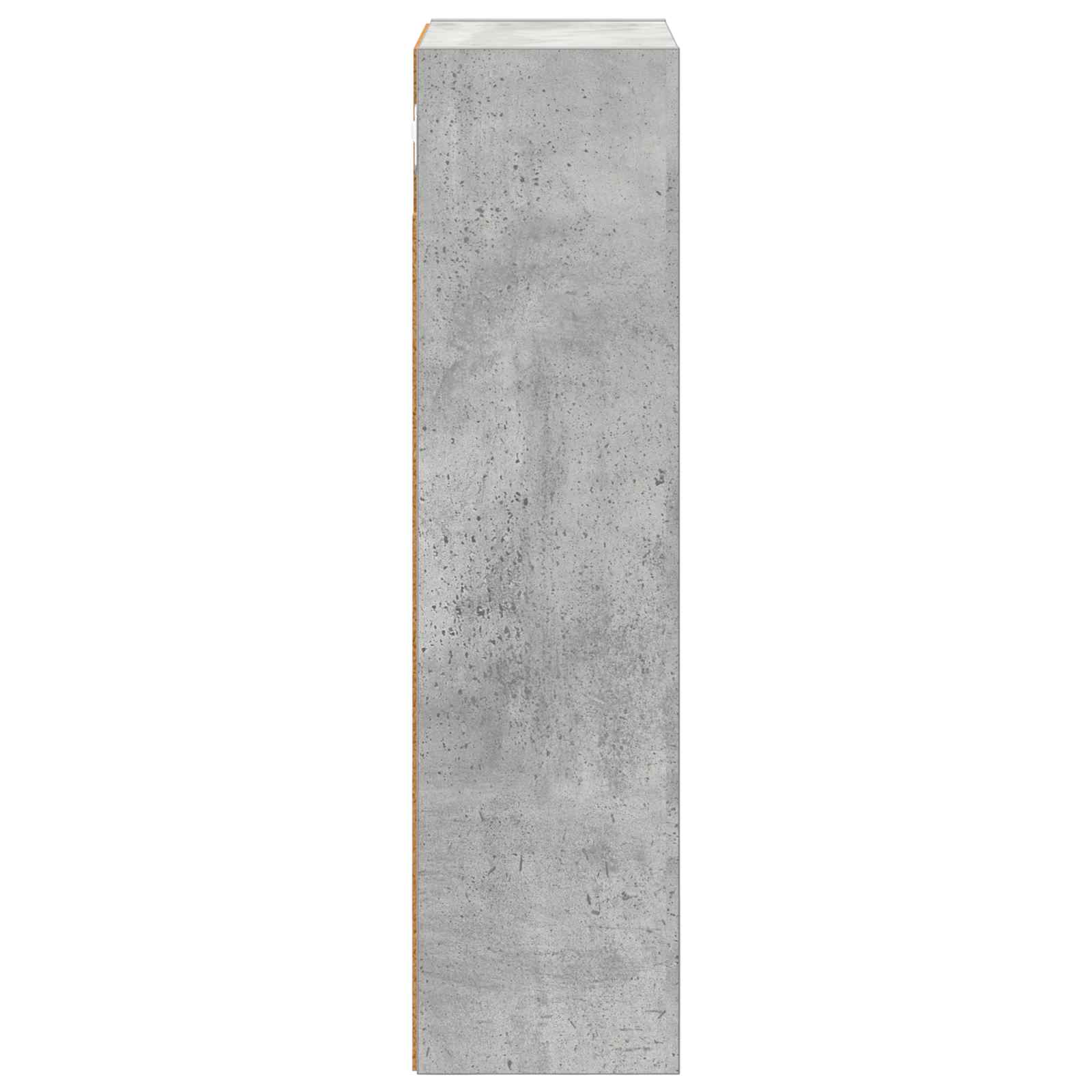 Badezimmer-Wandschrank mit Regal Betongrau 30 x 16 x 62,5 cm