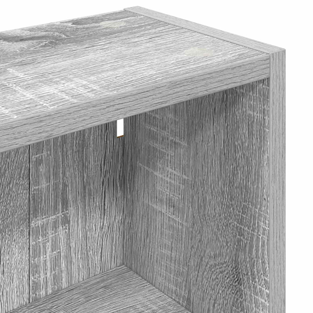 Badezimmer-Wandschrank Graues Sonoma 30 x 16 x 62,5 cm