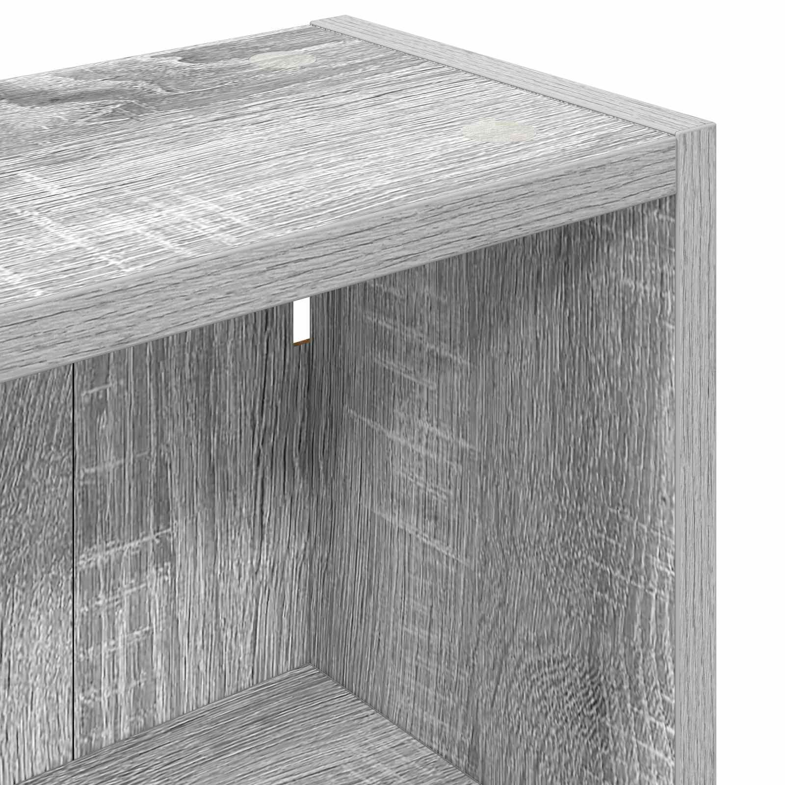 Badezimmer-Wandschrank Graues Sonoma 30 x 16 x 62,5 cm