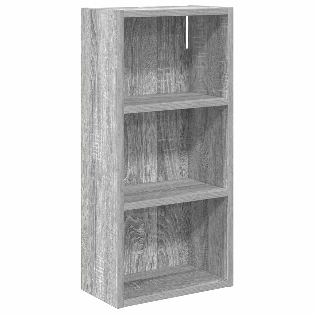 Badezimmer-Wandschrank Graues Sonoma 30 x 16 x 62,5 cm
