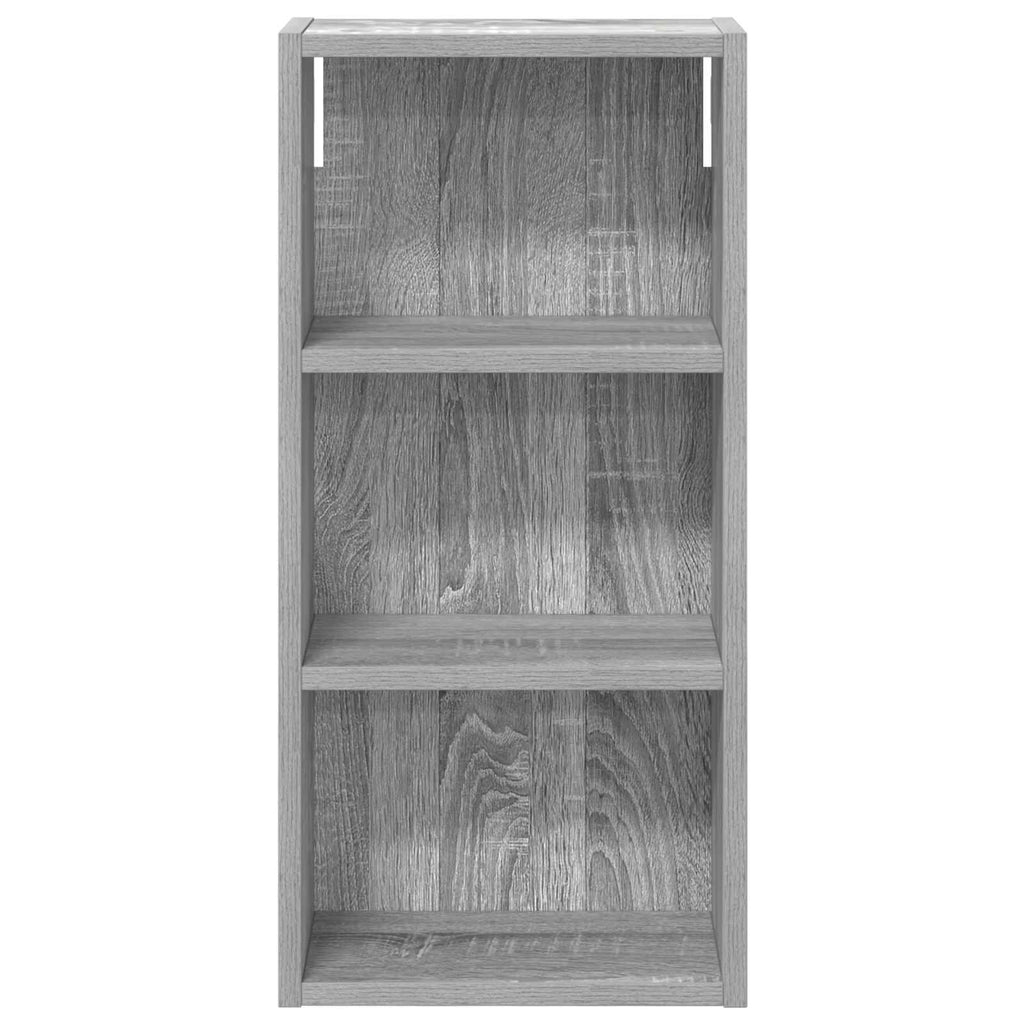 Badezimmer-Wandschrank Graues Sonoma 30 x 16 x 62,5 cm
