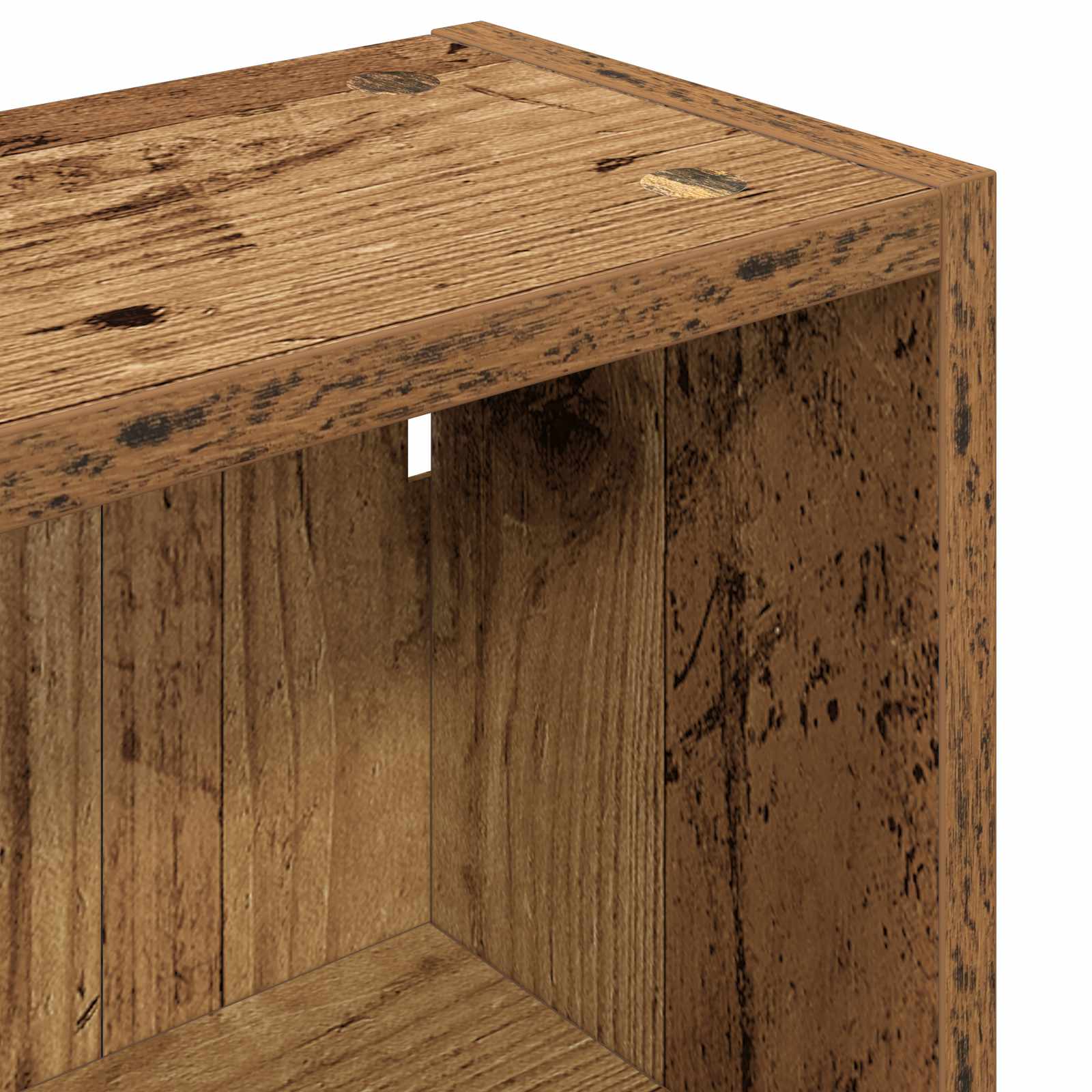 Badezimmer-Wandschrank Altholz 30 x 16 x 62,5 cm Holzwerkstoff