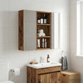 Badezimmer-Wandschrank Altholz 30 x 16 x 62,5 cm Holzwerkstoff