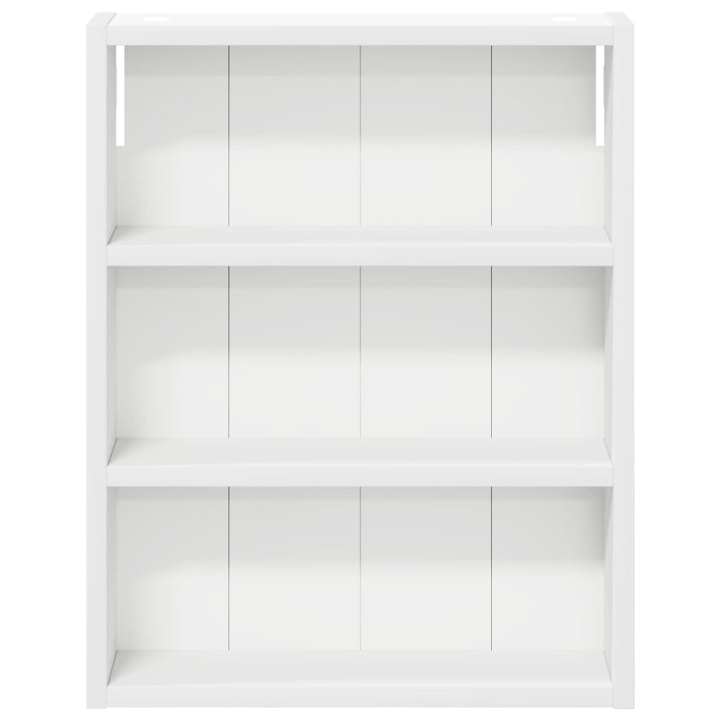 Badezimmer-Wandschrank Weiß 40 x 10 x 50 cm Holzwerkstoff