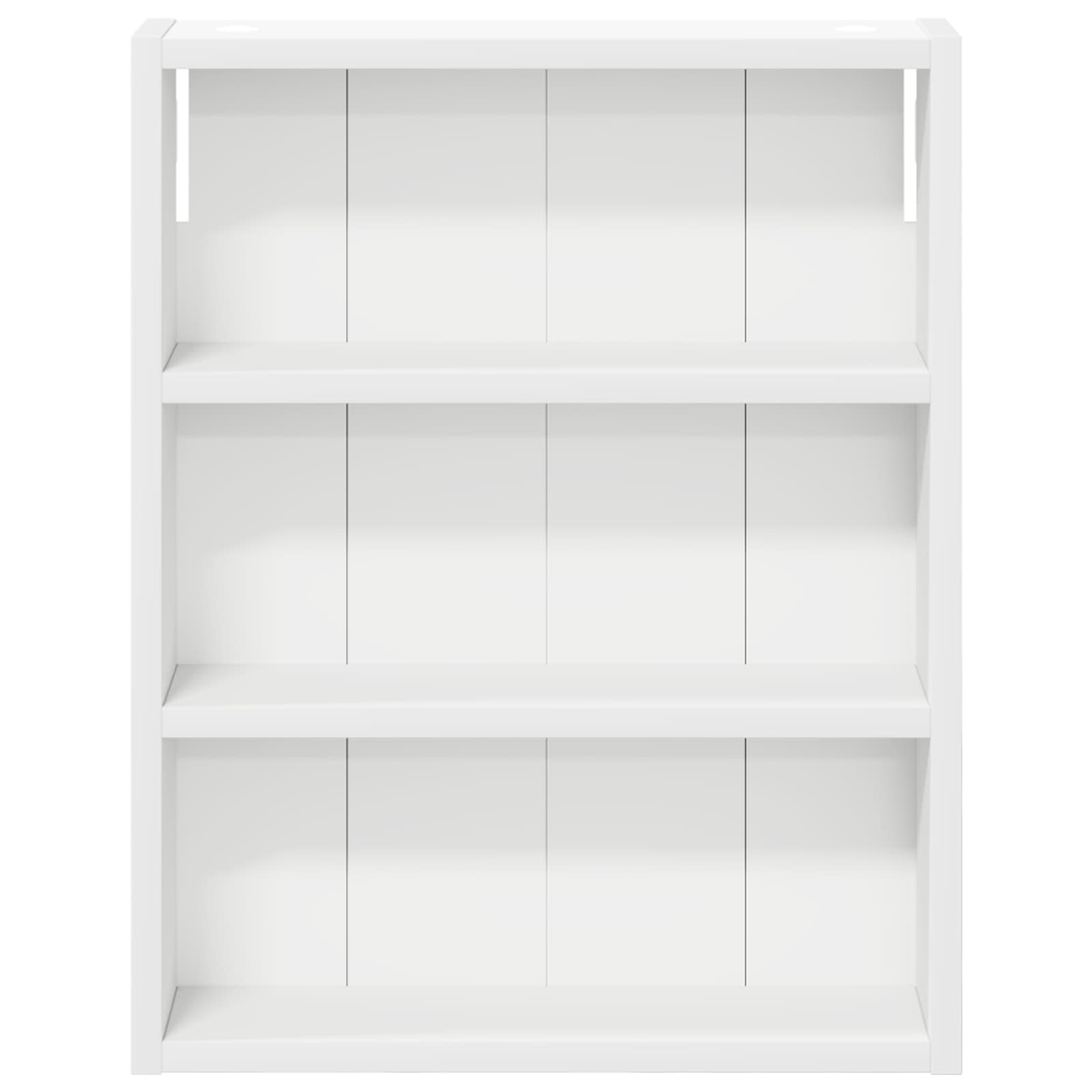 Badezimmer-Wandschrank Weiß 40 x 10 x 50 cm Holzwerkstoff
