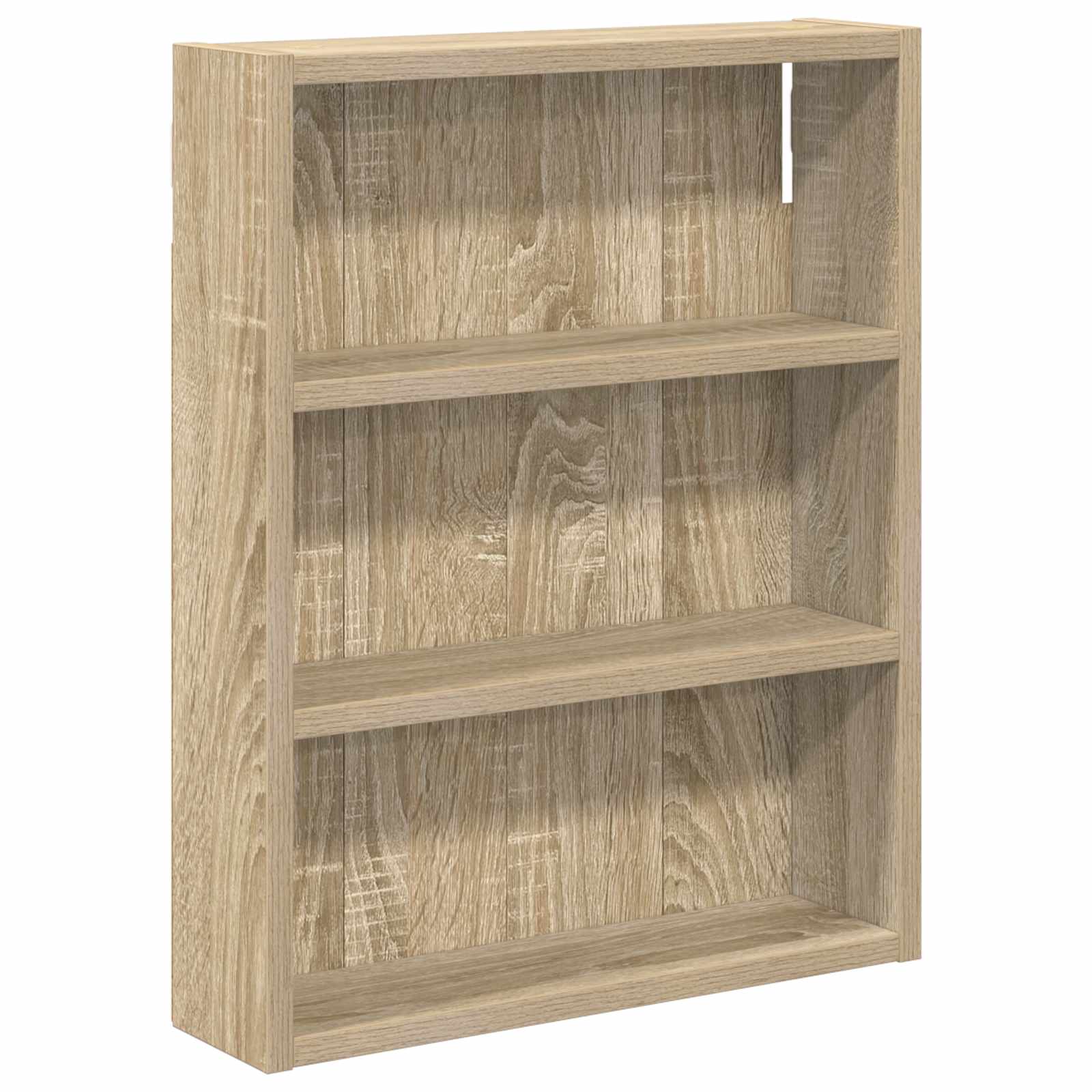 Badezimmer-Wandschrank mit Regal Sonoma-Eiche 40 x 10 x 50 cm
