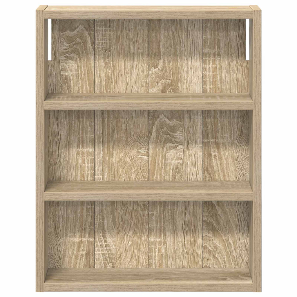 Badezimmer-Wandschrank mit Regal Sonoma-Eiche 40 x 10 x 50 cm