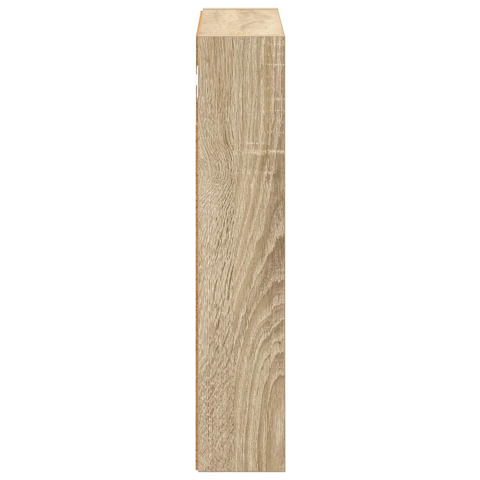 Badezimmer-Wandschrank mit Regal Sonoma-Eiche 40 x 10 x 50 cm