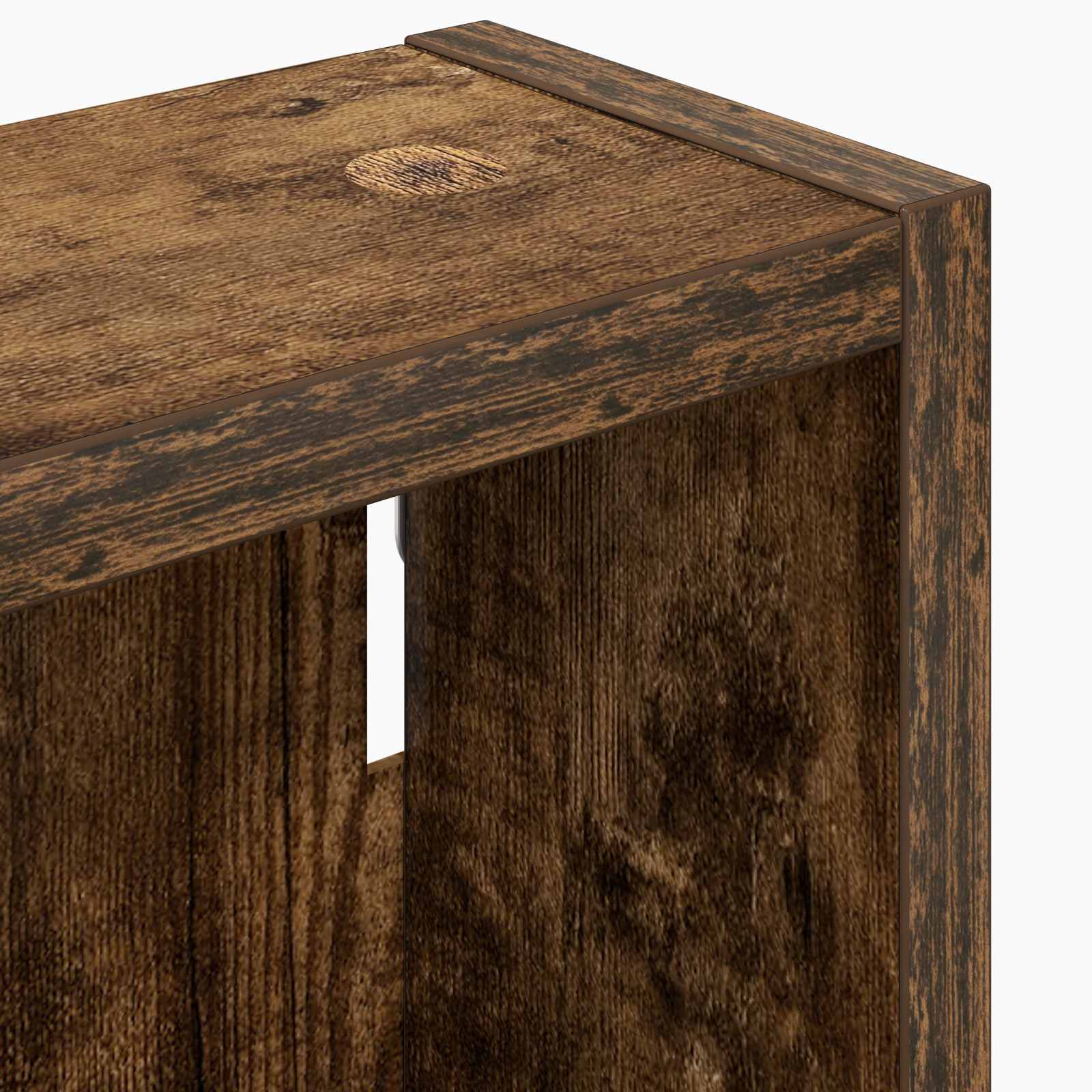 Badezimmer-Wandschrank Geräucherte Eiche 40 x 10 x 50 cm