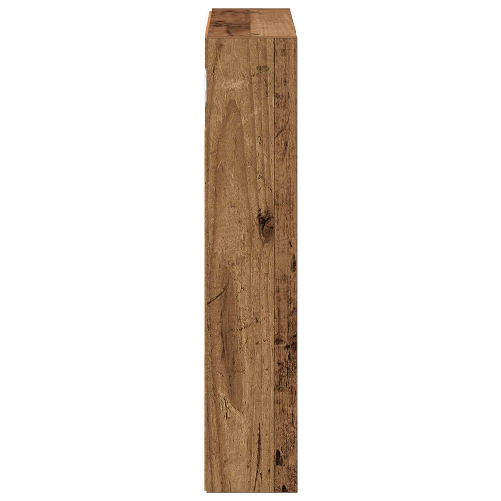 Badezimmer-Wandschrank Altholz 40 x 10 x 50 cm Holzwerkstoff