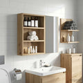 Badezimmer-Wandschrank Kunsthandwerk Eiche 40 x 10 x 50 cm