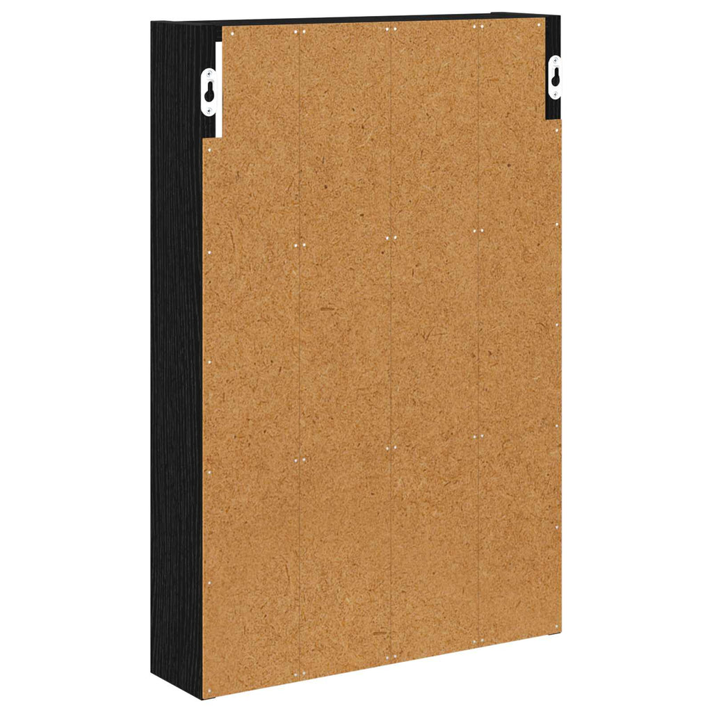 Badezimmer-Wandschrank Schwarze Eiche 40 x 10 x 60,5 cm