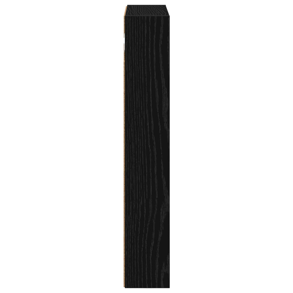 Badezimmer-Wandschrank Schwarze Eiche 40 x 10 x 60,5 cm