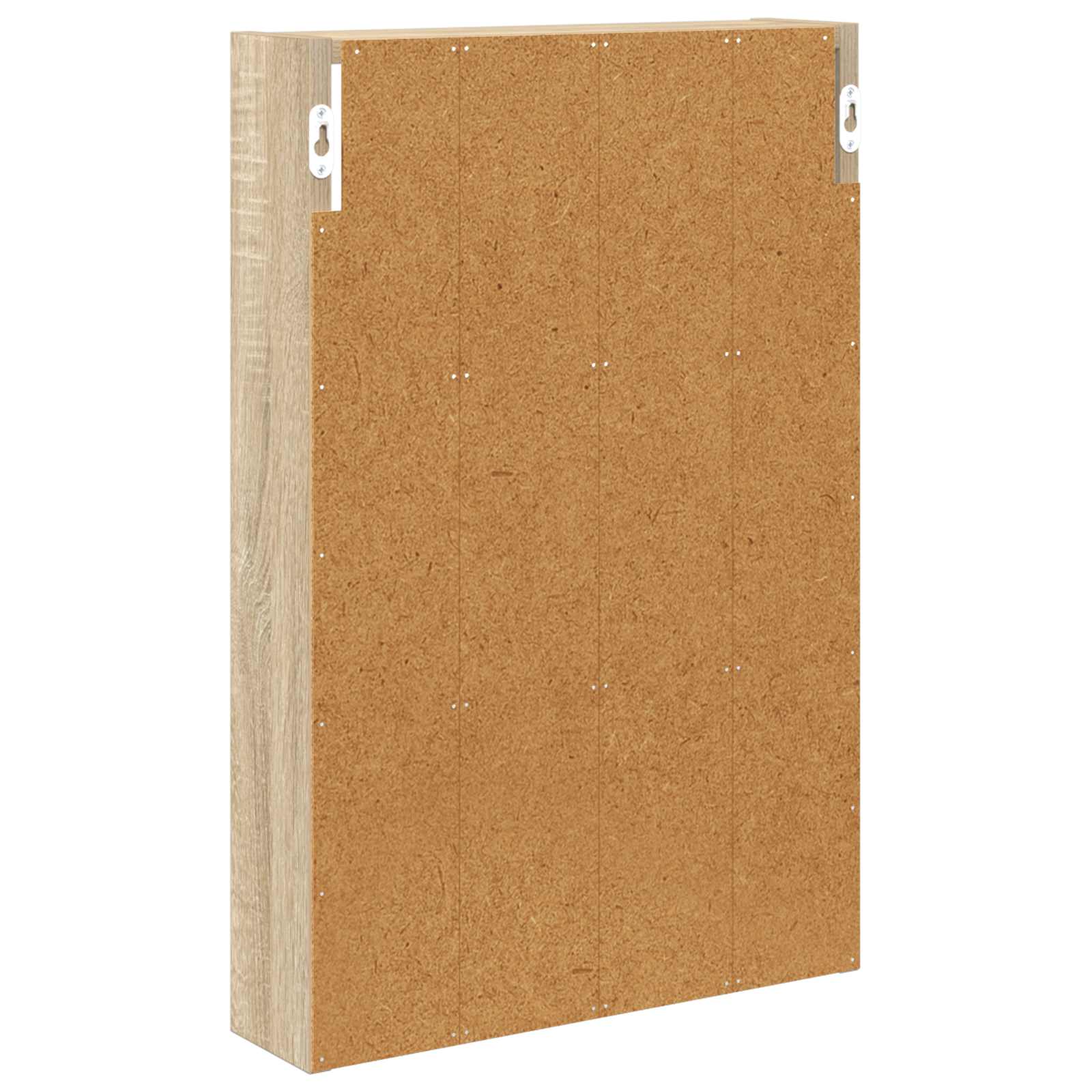 Badezimmer-Wandschrank mit Regal Sonoma-Eiche 40 x 10 x 60,5 cm