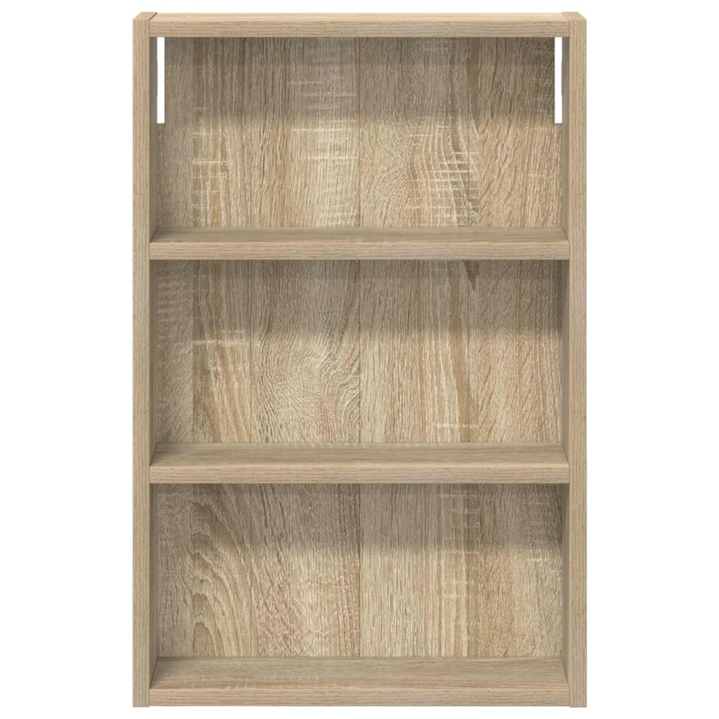 Badezimmer-Wandschrank mit Regal Sonoma-Eiche 40 x 10 x 60,5 cm
