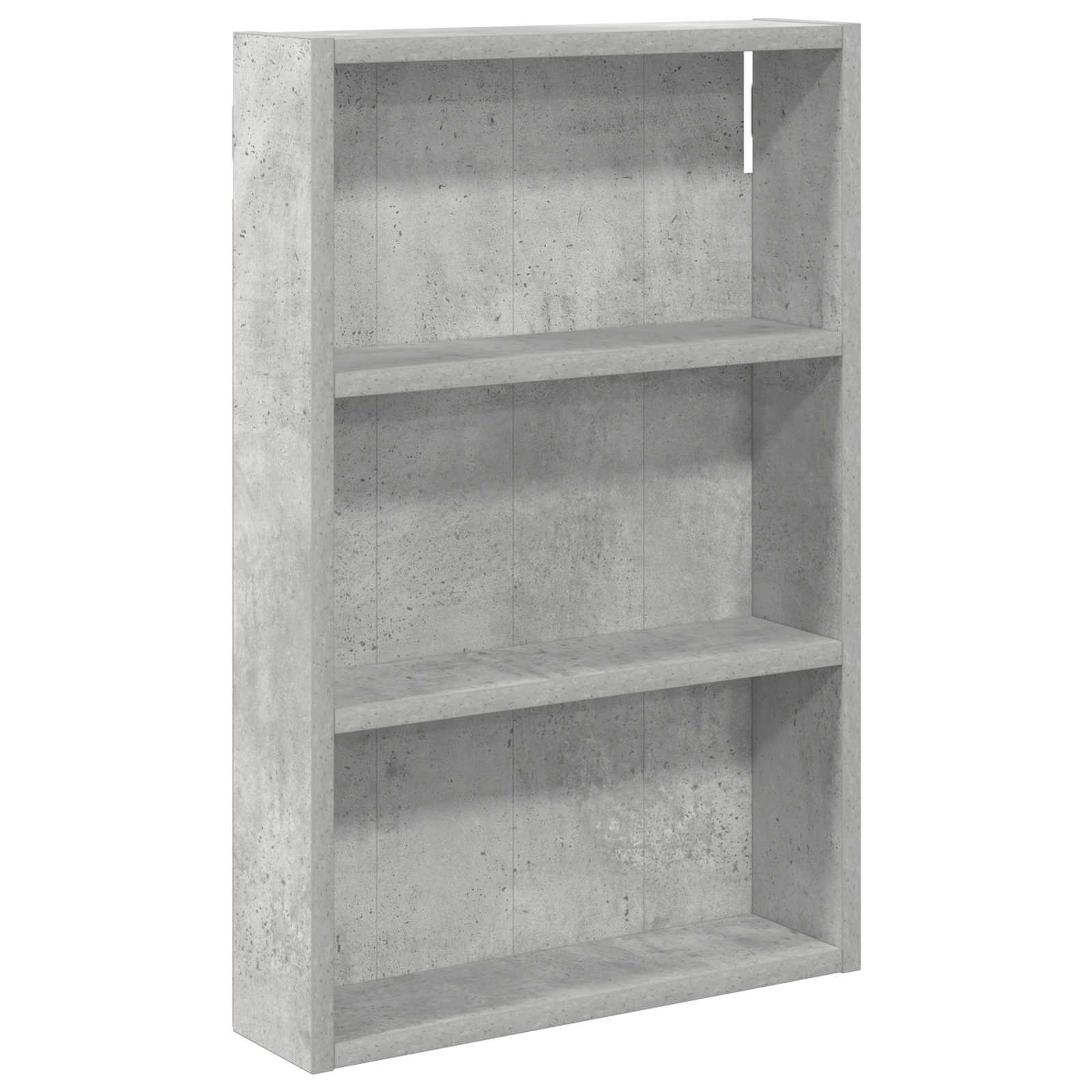 Badezimmer-Wandschrank mit Regal Betongrau 40 x 10 x 60,5 cm