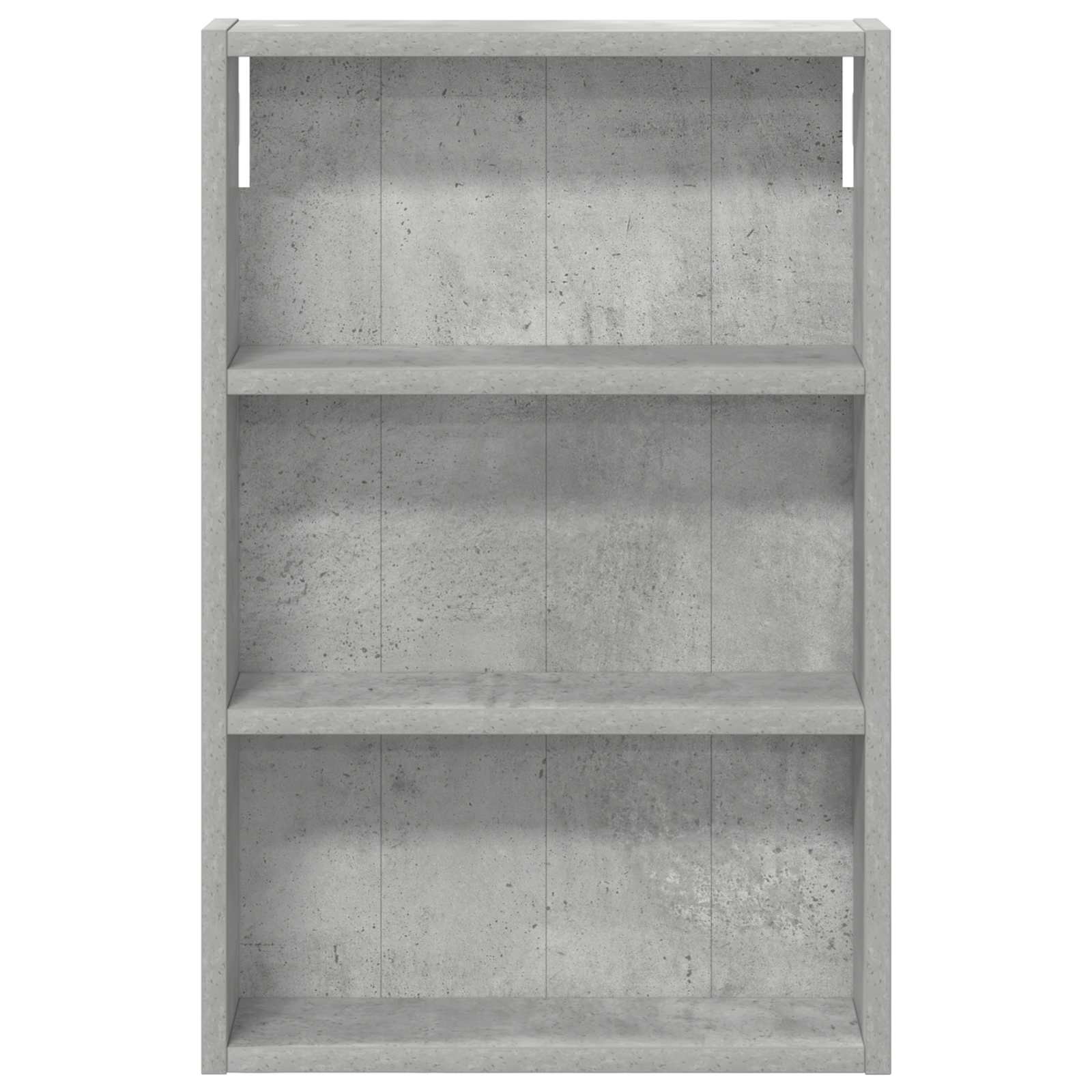 Badezimmer-Wandschrank mit Regal Betongrau 40 x 10 x 60,5 cm