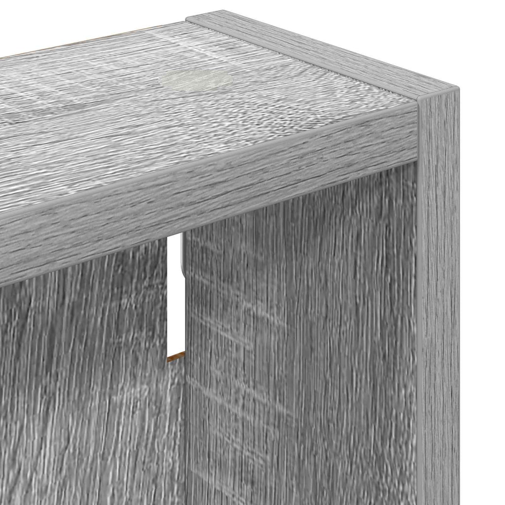 Badezimmer-Wandschrank Graues Sonoma 40 x 10 x 60,5 cm