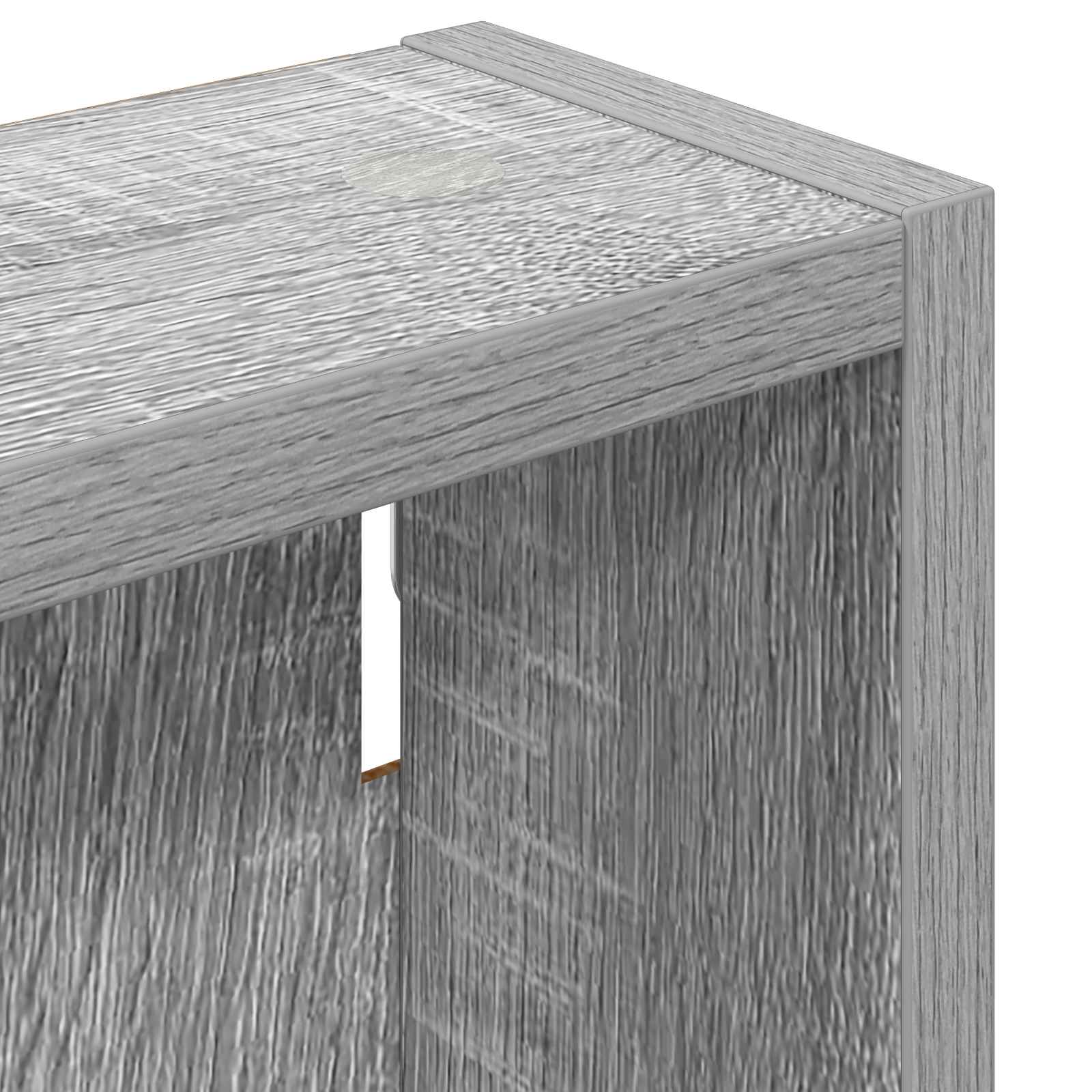 Badezimmer-Wandschrank Graues Sonoma 40 x 10 x 60,5 cm