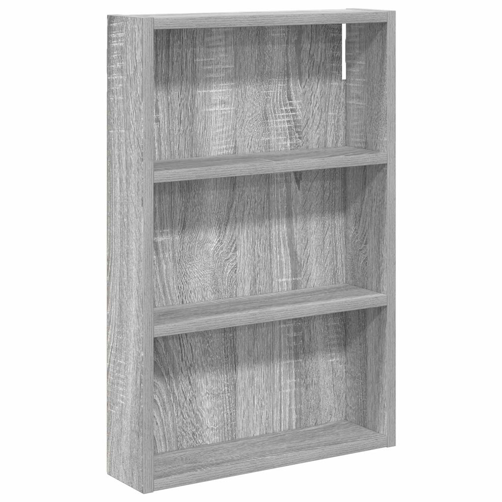 Badezimmer-Wandschrank Graues Sonoma 40 x 10 x 60,5 cm