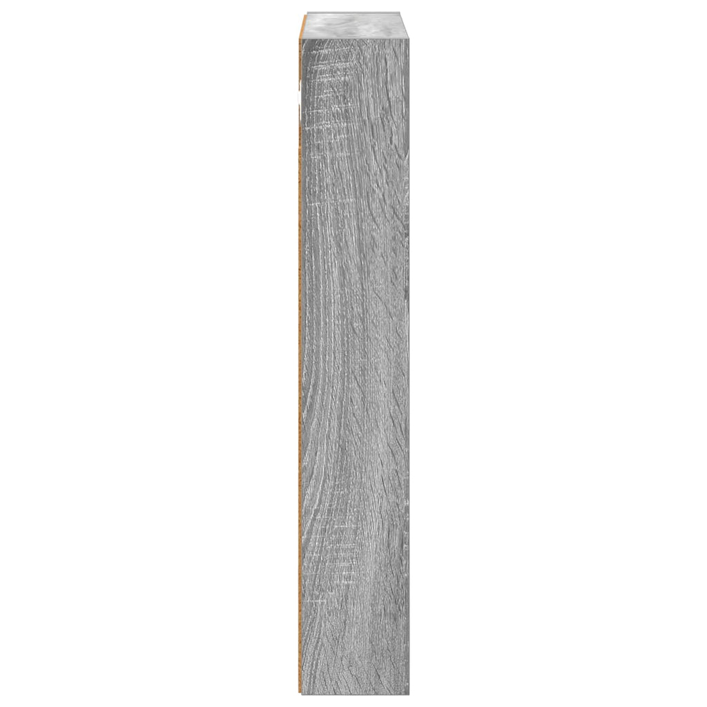 Badezimmer-Wandschrank Graues Sonoma 40 x 10 x 60,5 cm