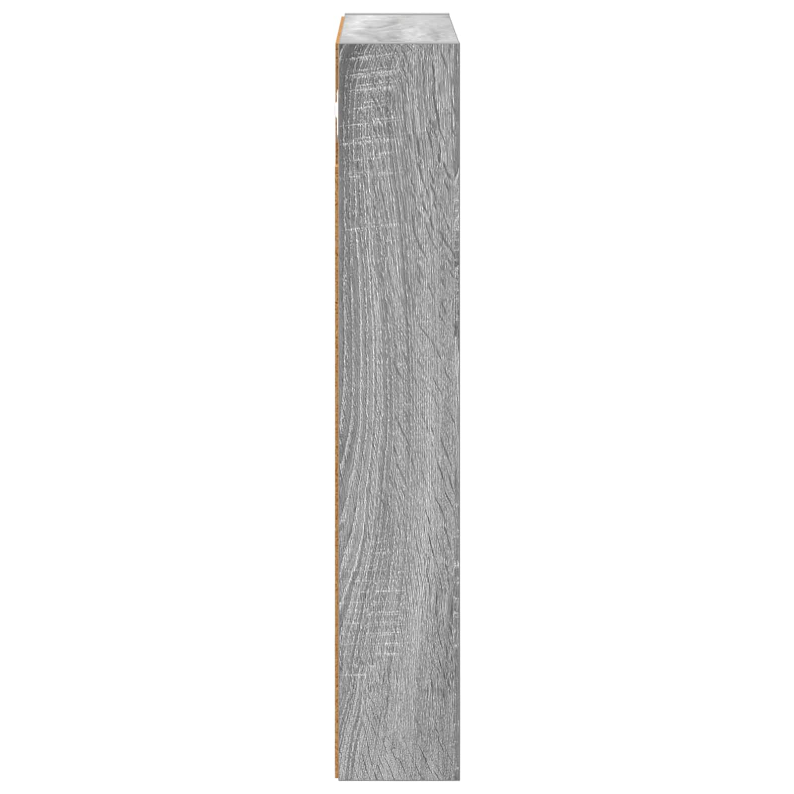 Badezimmer-Wandschrank Graues Sonoma 40 x 10 x 60,5 cm