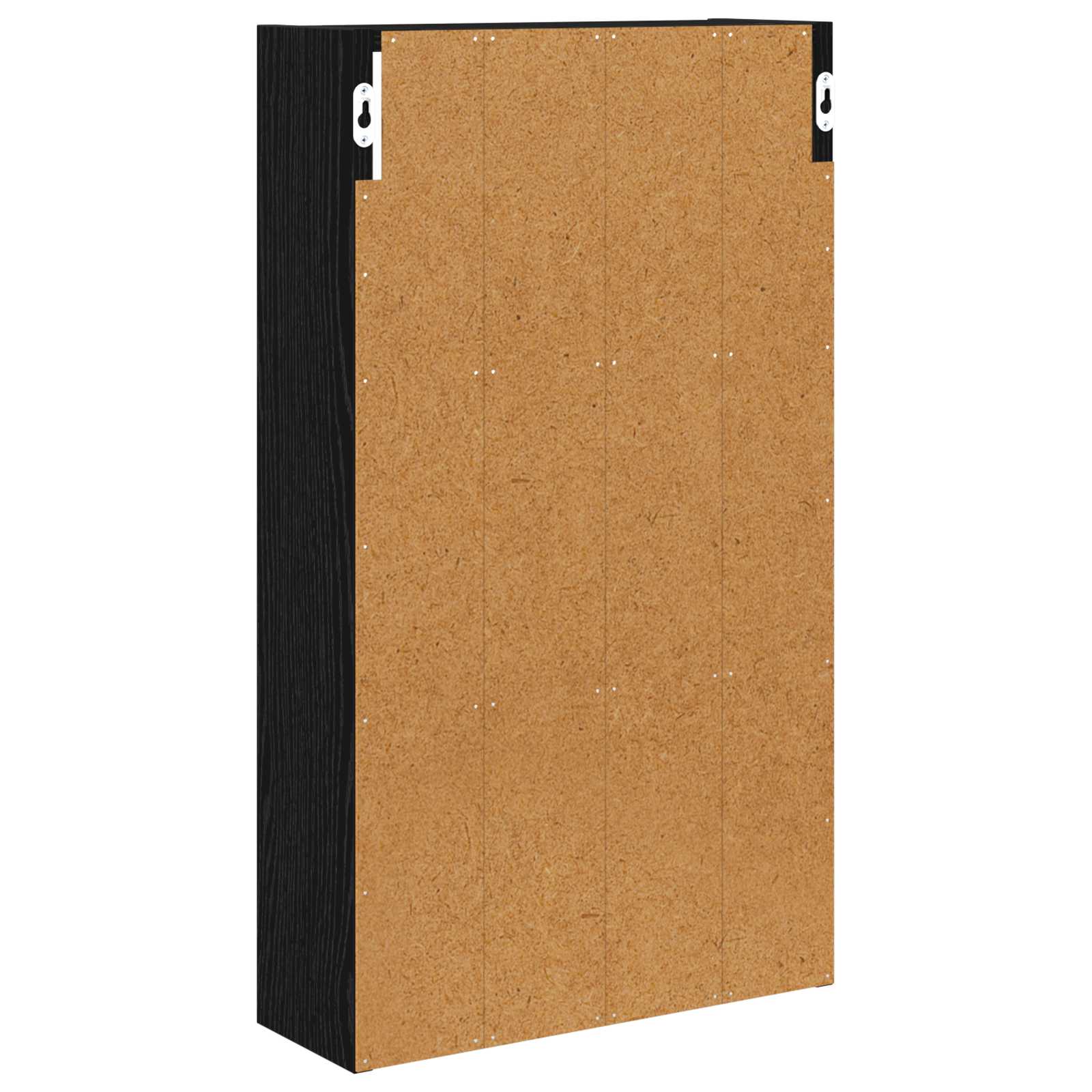 Badezimmer-Wandschrank mit Regal Schwarze Eiche 40 x 14 x 70 cm