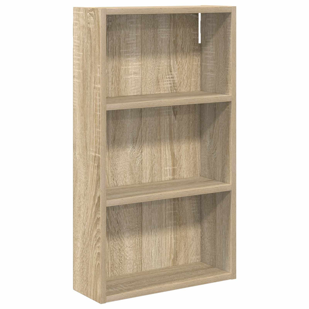 Badezimmer-Wandschrank mit Regal Sonoma-Eiche 40 x 14 x 70 cm