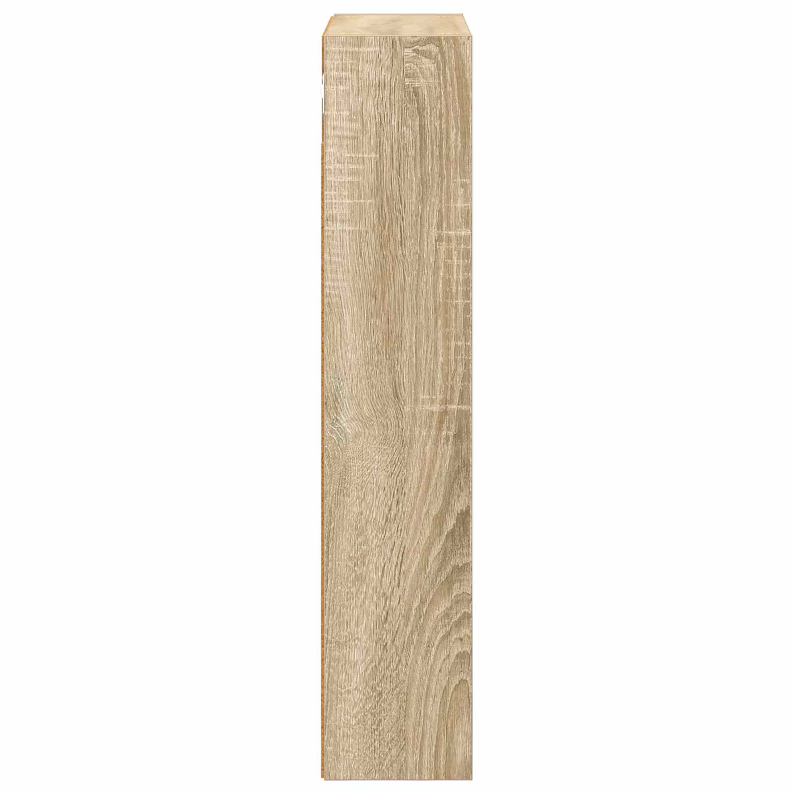 Badezimmer-Wandschrank mit Regal Sonoma-Eiche 40 x 14 x 70 cm
