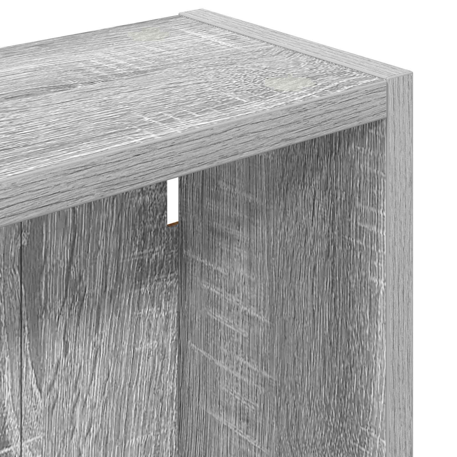 Badezimmer-Wandschrank mit Regal Graues Sonoma 40 x 14 x 70 cm