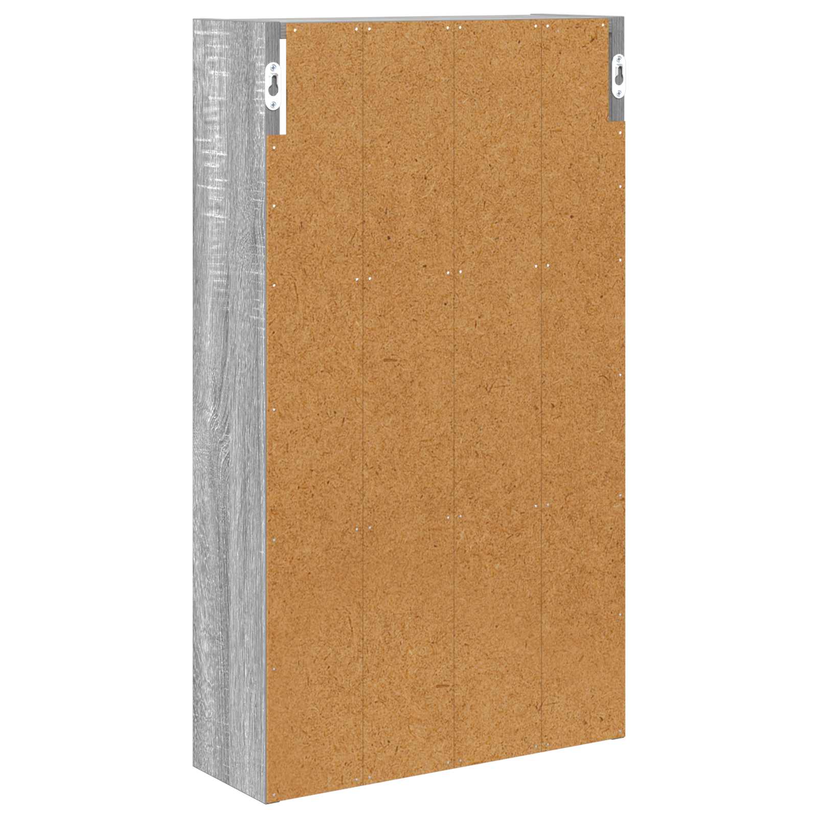 Badezimmer-Wandschrank mit Regal Graues Sonoma 40 x 14 x 70 cm