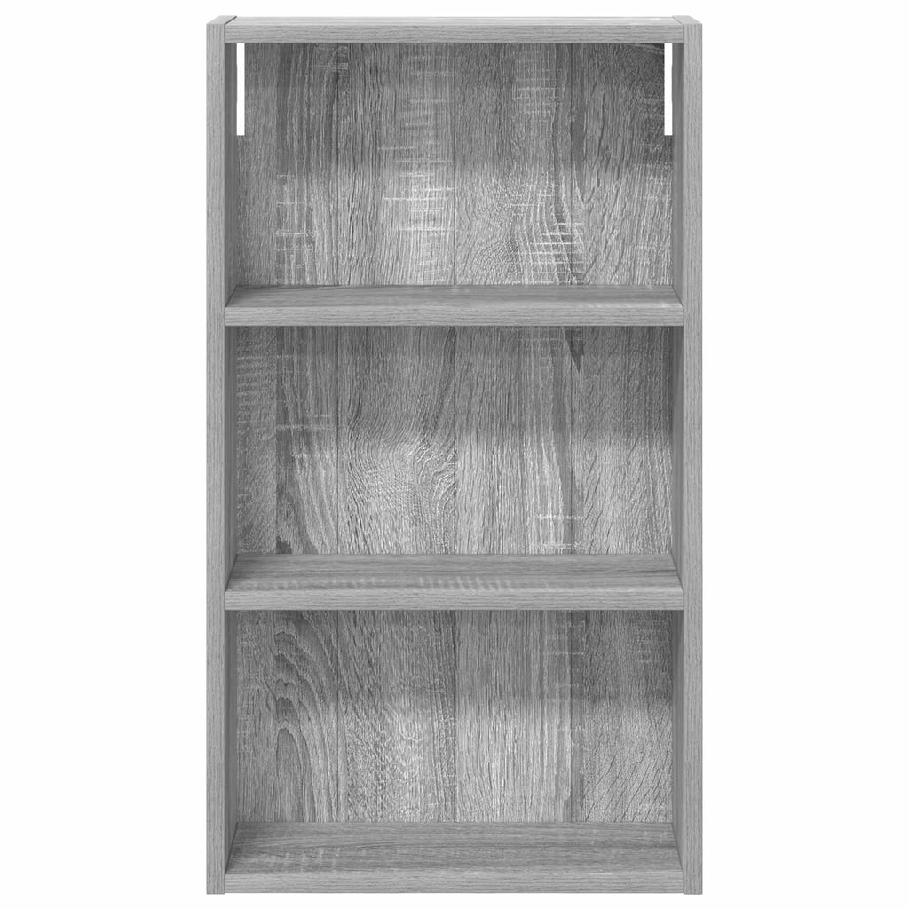 Badezimmer-Wandschrank mit Regal Graues Sonoma 40 x 14 x 70 cm