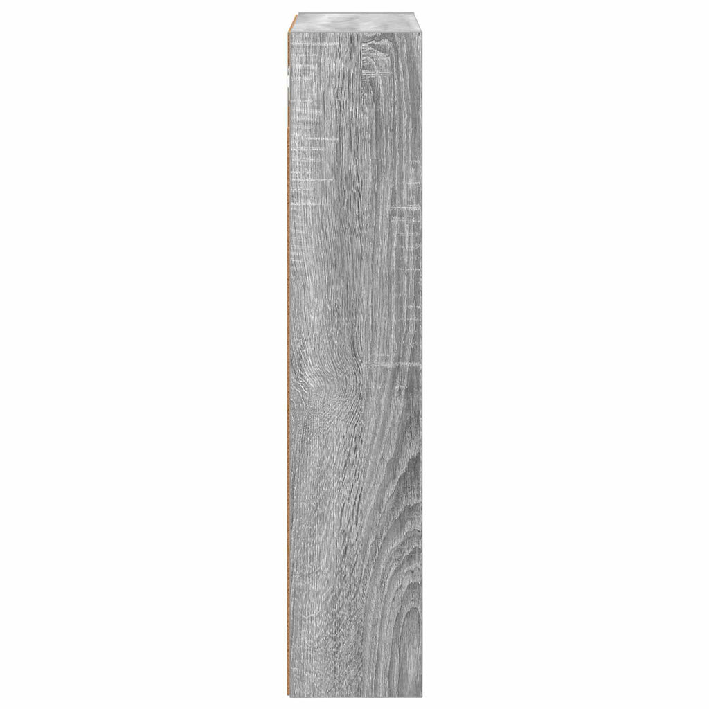 Badezimmer-Wandschrank mit Regal Graues Sonoma 40 x 14 x 70 cm