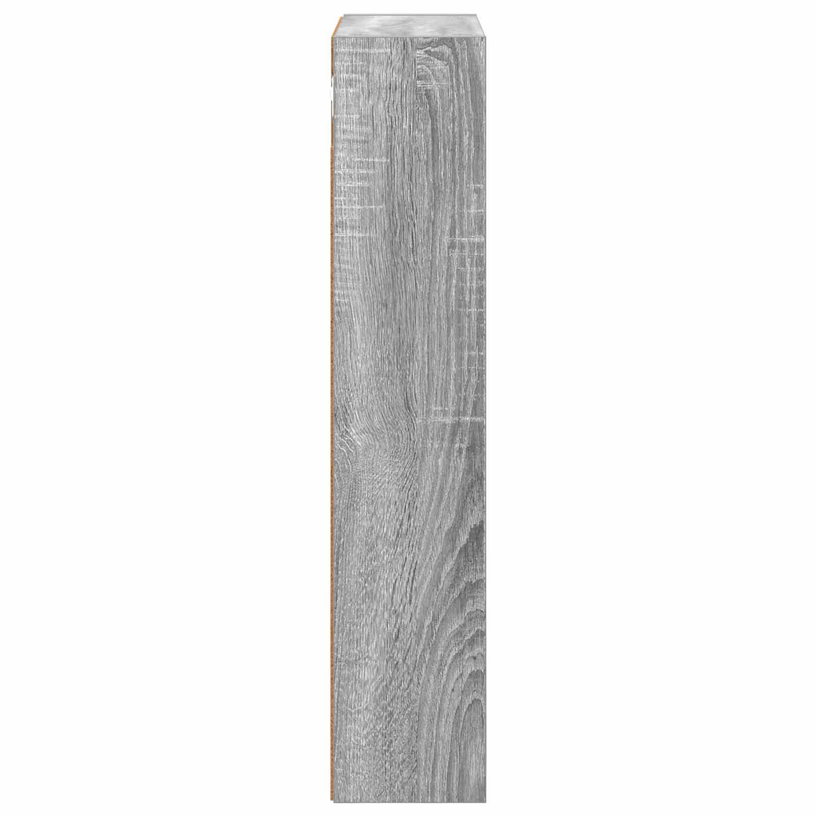 Badezimmer-Wandschrank mit Regal Graues Sonoma 40 x 14 x 70 cm