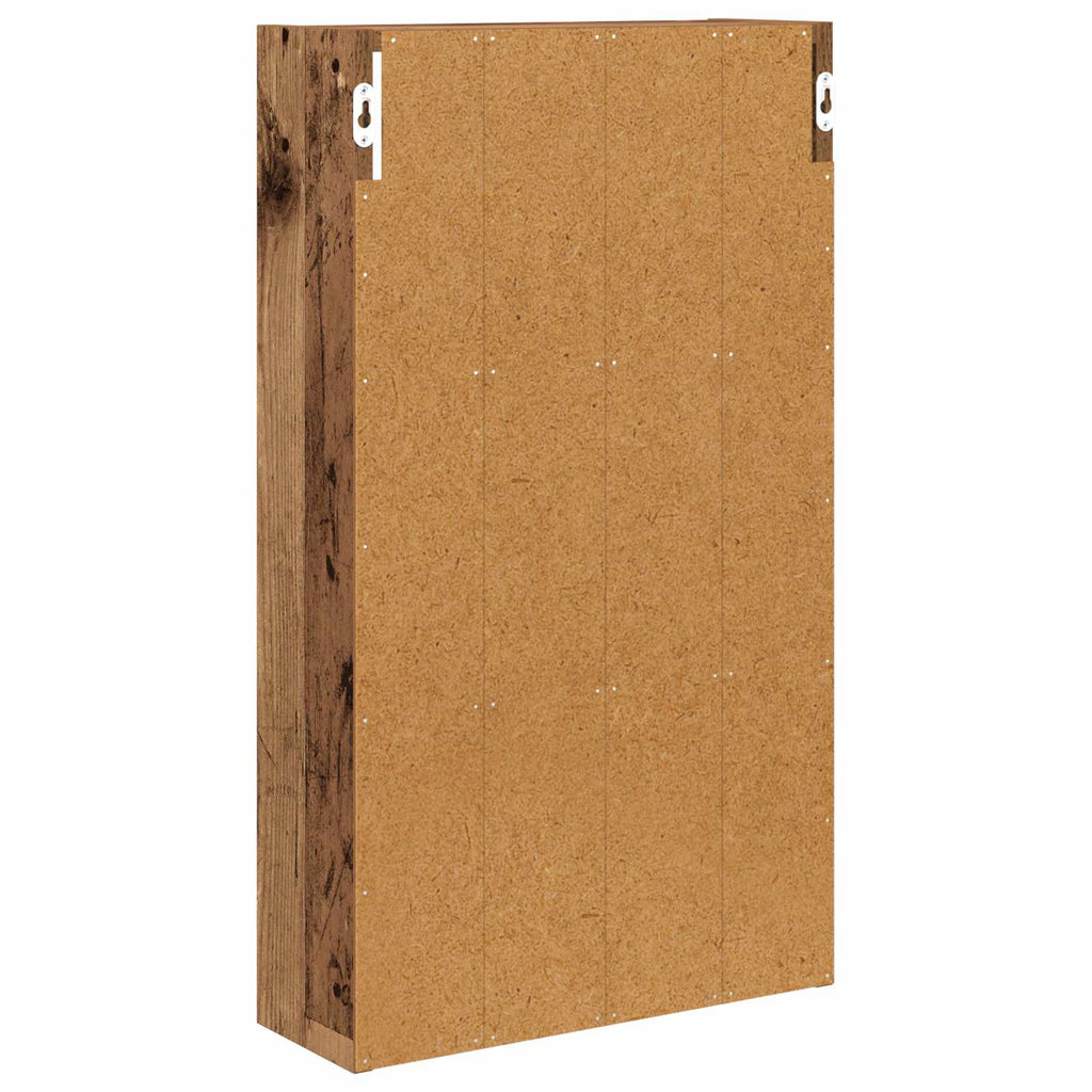 Badezimmer-Wandschrank Altholz 40 x 14 x 70 cm Holzwerkstoff