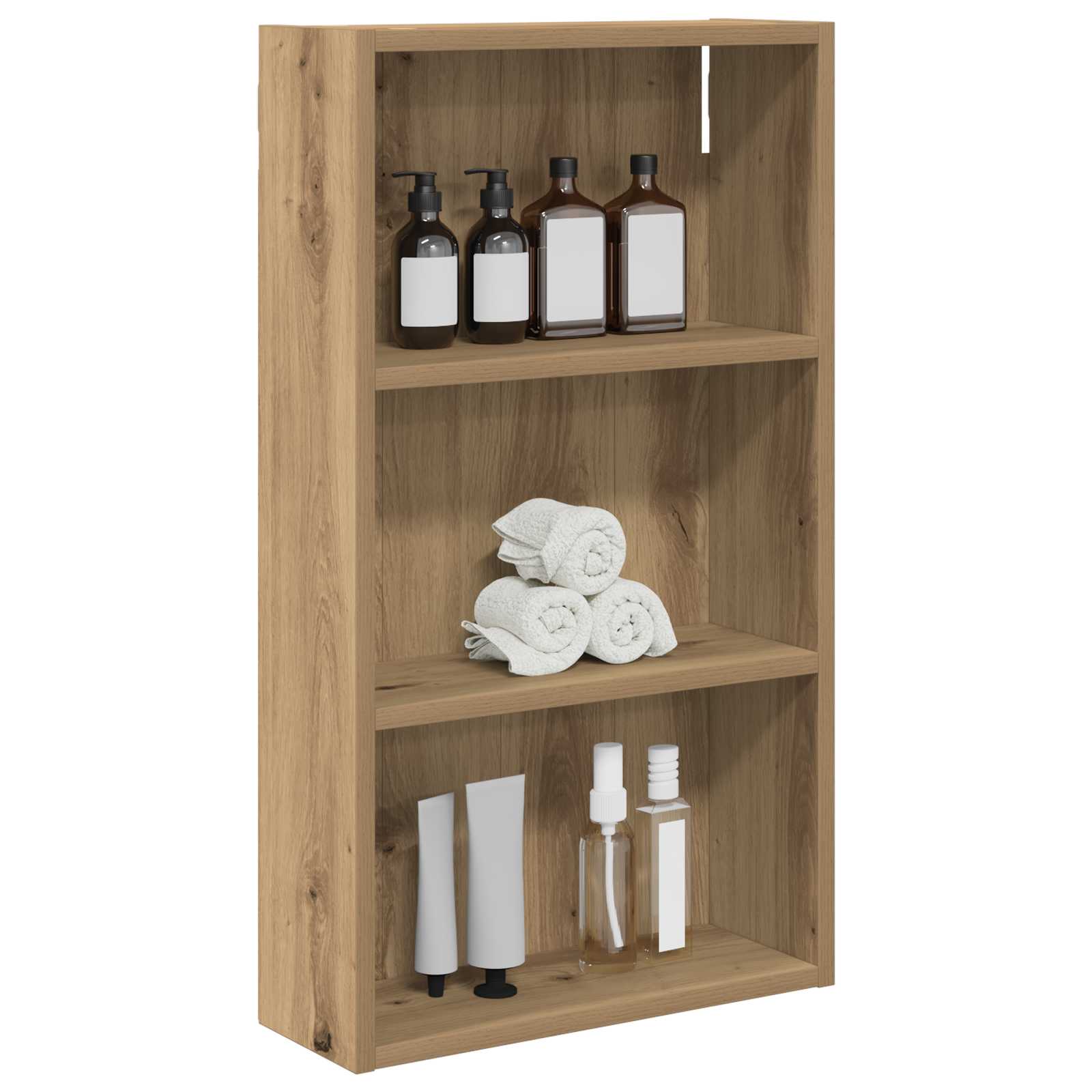 Badezimmer-Wandschrank Kunsthandwerk Eiche 40 x 14 x 70 cm