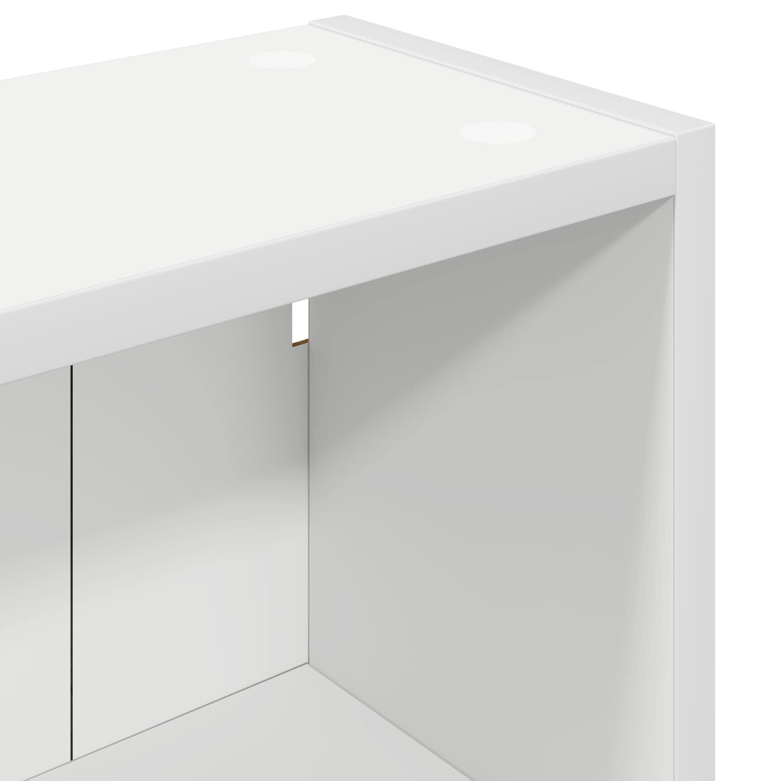 Badezimmer-Wandschrank Weiß 40 x 16 x 62,5 cm Holzwerkstoff