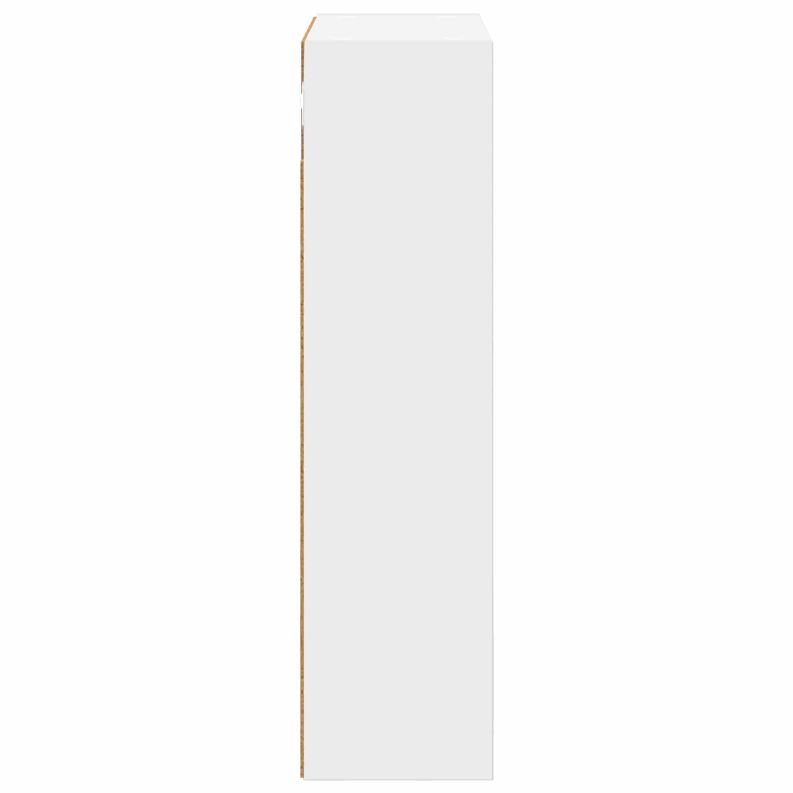 Badezimmer-Wandschrank Weiß 40 x 16 x 62,5 cm Holzwerkstoff