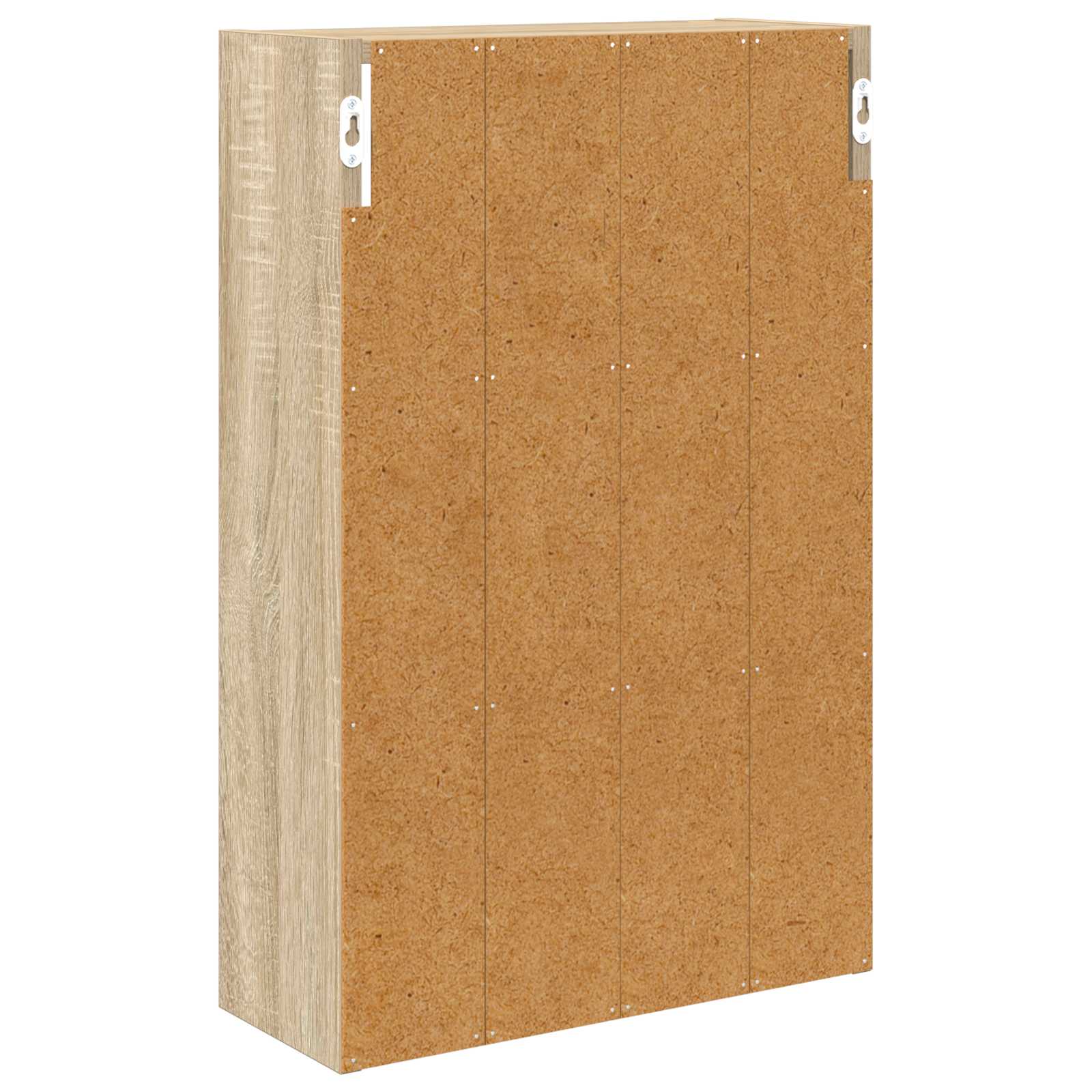 Badezimmer-Wandschrank mit Regal Sonoma-Eiche 40 x 16 x 62,5 cm