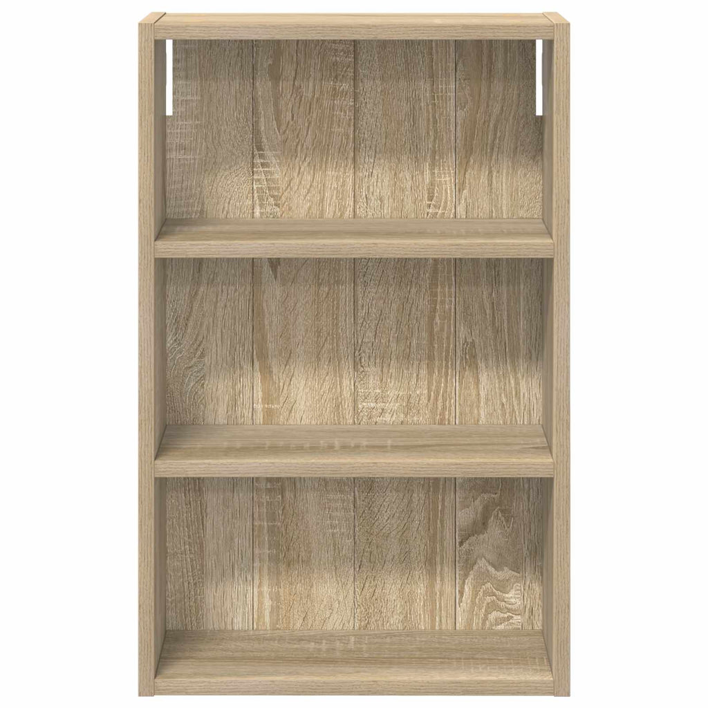 Badezimmer-Wandschrank mit Regal Sonoma-Eiche 40 x 16 x 62,5 cm
