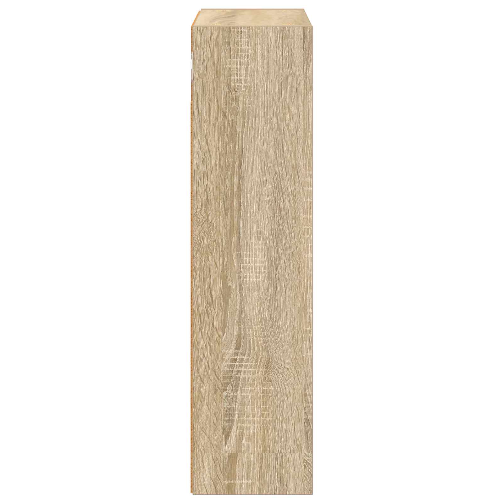 Badezimmer-Wandschrank mit Regal Sonoma-Eiche 40 x 16 x 62,5 cm