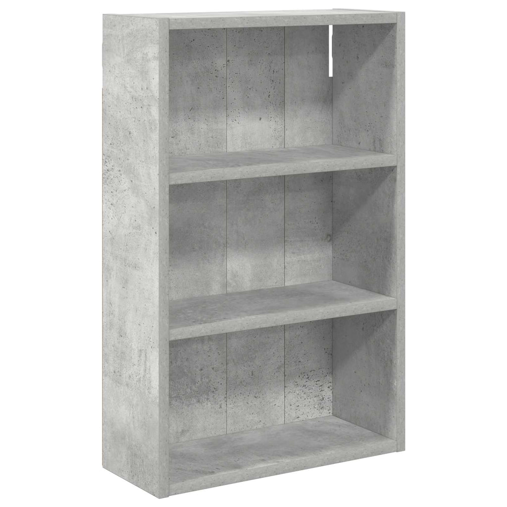 Badezimmer-Wandschrank mit Regal Betongrau 40 x 16 x 62,5 cm