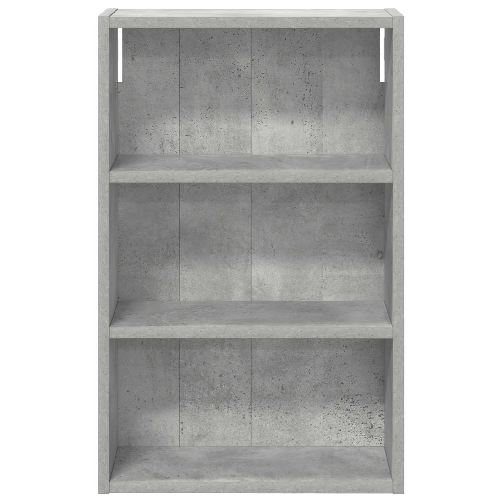 Badezimmer-Wandschrank mit Regal Betongrau 40 x 16 x 62,5 cm