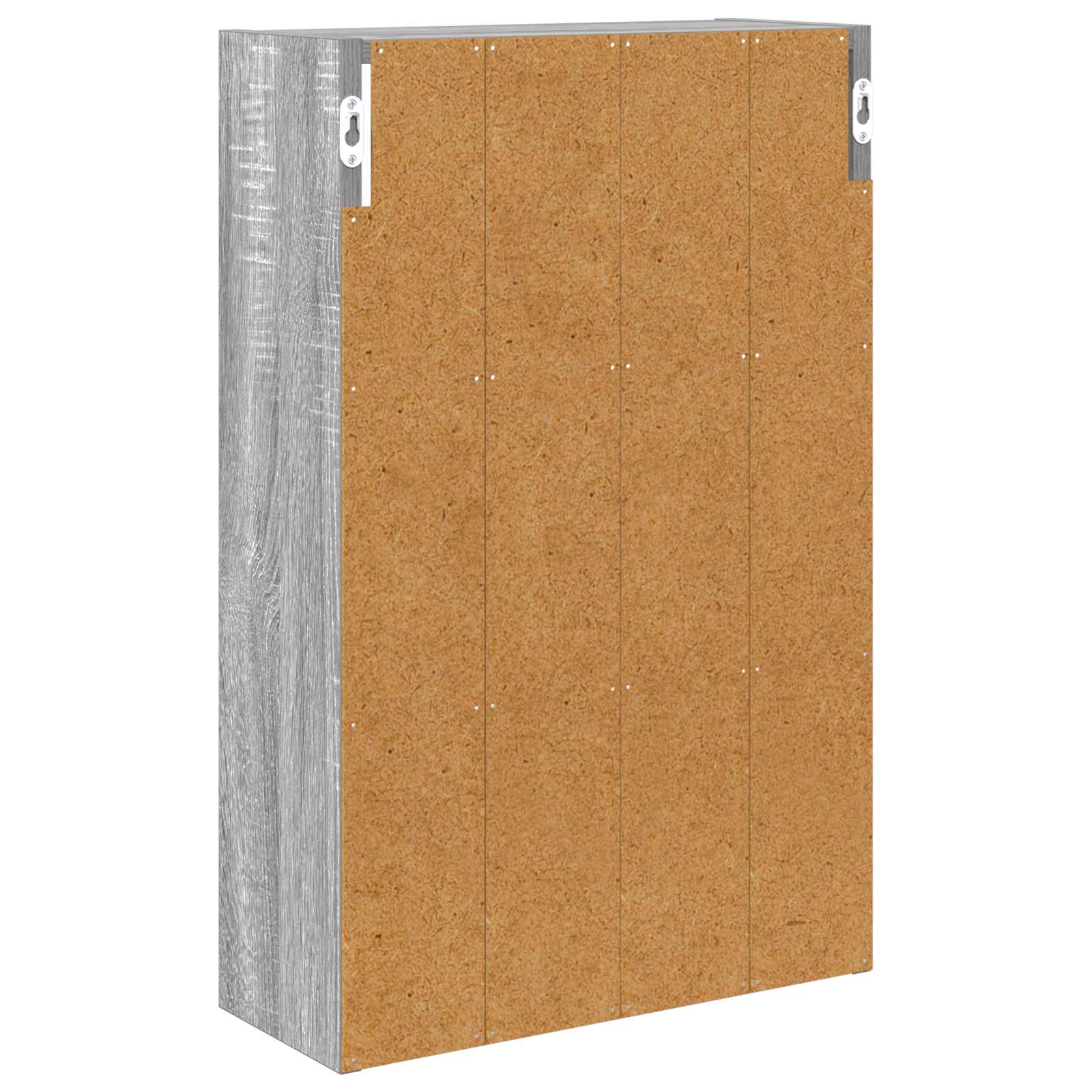 Badezimmer-Wandschrank Graues Sonoma 40 x 16 x 62,5 cm