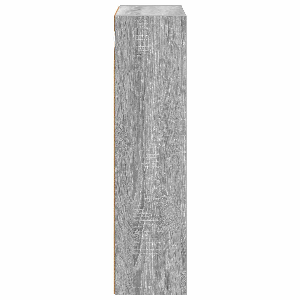 Badezimmer-Wandschrank Graues Sonoma 40 x 16 x 62,5 cm