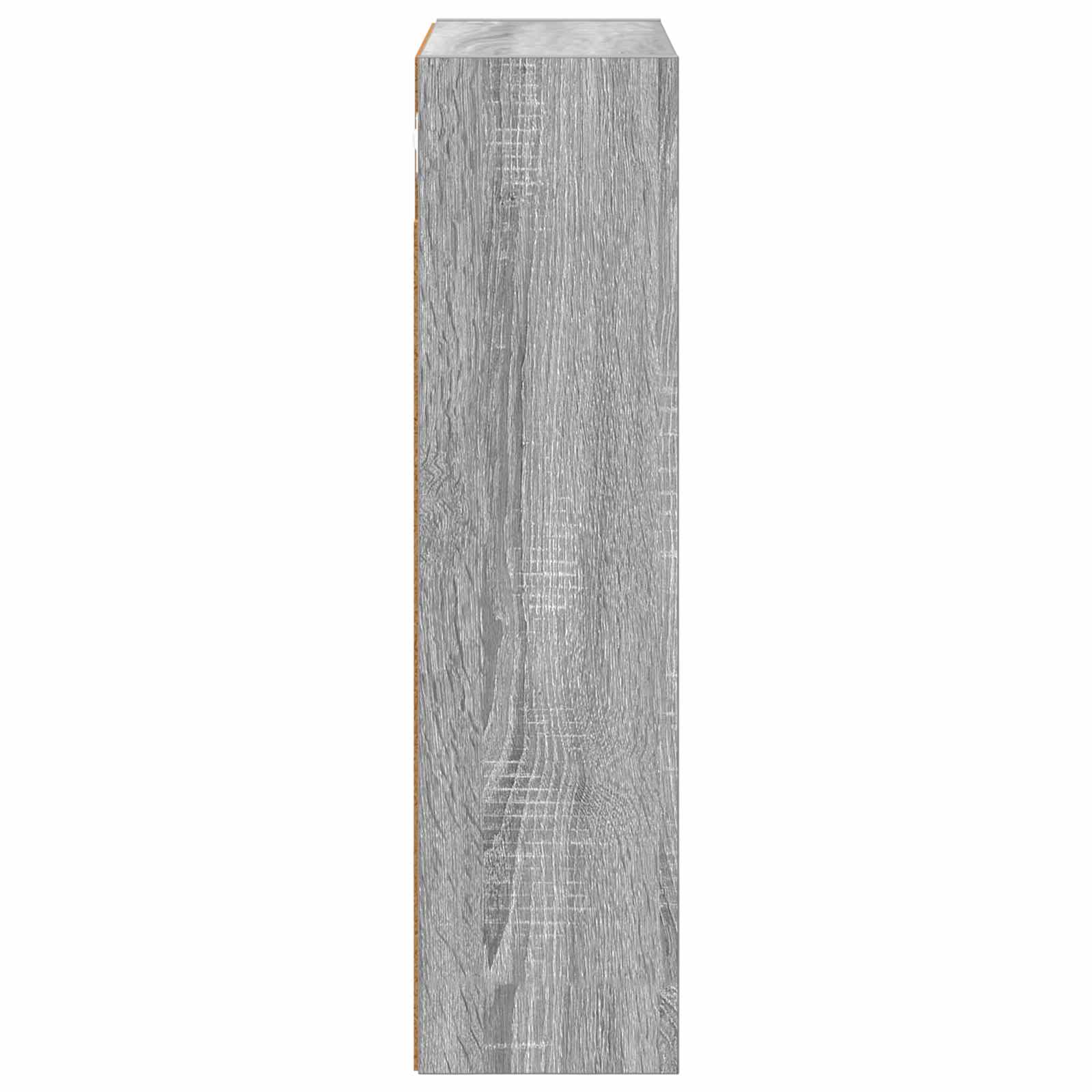 Badezimmer-Wandschrank Graues Sonoma 40 x 16 x 62,5 cm