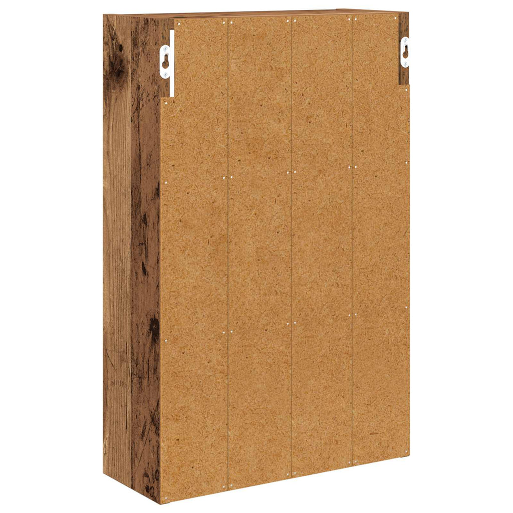 Badezimmer-Wandschrank Altholz 40 x 16 x 62,5 cm Holzwerkstoff