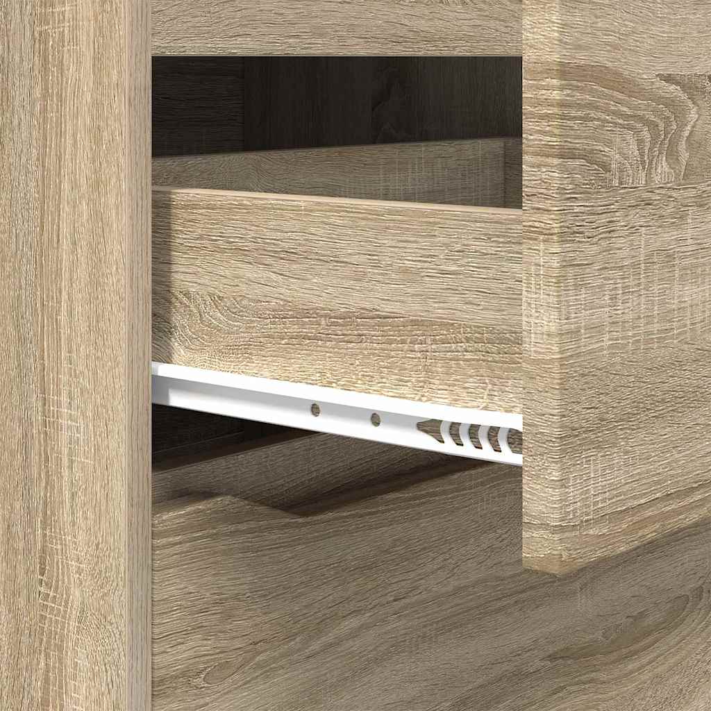 Stauraumschränke Sonoma-Eiche 80 x 48 x 105 cm Holzwerkstoff