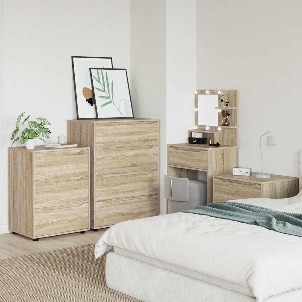 Stauraumschränke Sonoma-Eiche 80 x 48 x 105 cm Holzwerkstoff